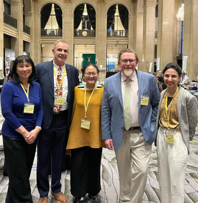 The Search Team: Barbara and Gary MacPhie, Mei-Lyn Freeman, Brian Lettinga, and Nazgol Adili