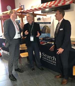 From left: ECIS Executive Director Dr. Kevin Ruth, Senior Consultant Gunther Brandt, and Senior Associate Gary MacPhie