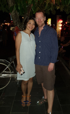 Jess and Matt in Vietnam