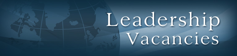 Leadership Vacancies